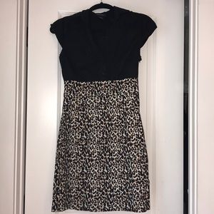 Cheetah print dress